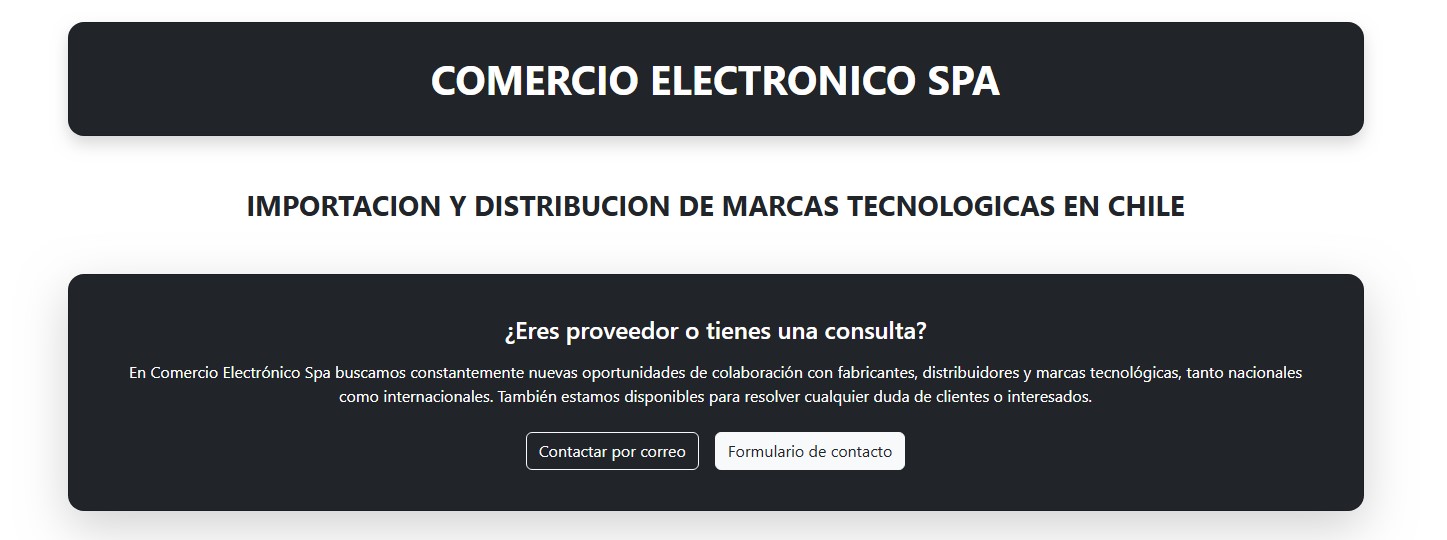 Comercio Electronico SPA